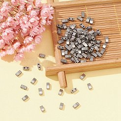 Metallic Colours Glass Seed Beads&nbsp;SEED-YW0002-36B
