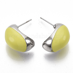 (Jewelry Parties Factory Sale)Alloy Enamel Stud Earring&nbsp;EJEW-N012-14P