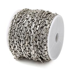 Brass Twisted Ring Link Chains&nbsp;CHC-NH0001-01P