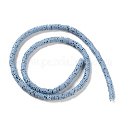 Synthetic Lava Rock Dyed Beads Strands&nbsp;G-H311-10-07