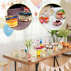 16pcs Transparent Plastic Box with Lid&nbsp;CON-FG0001-13