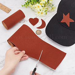 ポリエステル生地  粘着ベルベット布  アート＆クラフト用  アクセサリー箱  キャメル  200x9.9x0.1cm&nbsp;LS-DIY-WH0028-30C