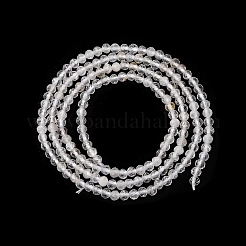 Natural Quartz Crystal Beads Strands&nbsp;G-L629-B07-2mm