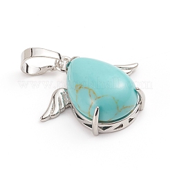 Synthetic Turquoise Pendants&nbsp;G-I275-02M