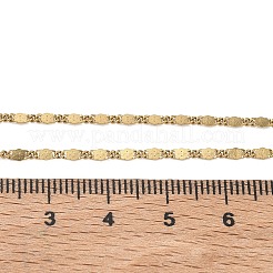 2MM 304 Stainless Steel Oval Link Chain Necklaces&nbsp;NJEW-D328-02G