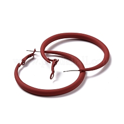 Alloy Big Hoop Earrings for Women&nbsp;EJEW-M201-01B
