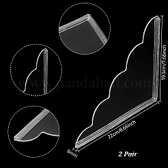 Acrylic Shower Water Guard&nbsp;AJEW-WH0077-136B