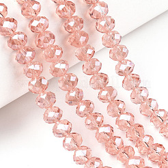 Electroplate Glass Beads Strands&nbsp;LS-EGLA-A034-T2mm-A34