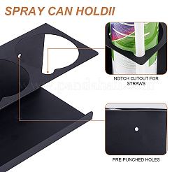 Zinc Alloy Wall Mounted Cylinder Tube Display Rack&nbsp;AJEW-WH0542-049