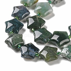 Natural Indian Agate Beads Strands&nbsp;G-NH0005-010