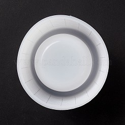 カラム植木鉢シリコーン型  レジン型  UVレジン用  エポキシ樹脂工芸品作り  葉の模様  104x80mm  内径：76mm&nbsp;LS-DIY-M039-18C