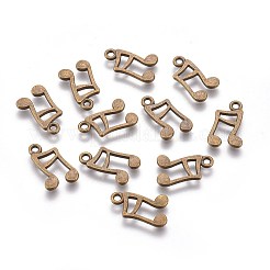 合金のチベット風チャーム  カドミウムフリー＆ニッケルフリー＆鉛フリー  ノート  アンティークブロンズ  16x11x1mm  穴：1.5mm&nbsp;LS-TIBEP-R169-AB-FF