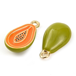 Alloy Enamel Pendants&nbsp;PALLOY-S032-01A-019