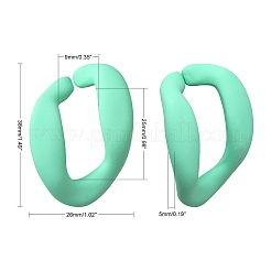 Rubberized Style Acrylic Linking Rings&nbsp;MACR-T041-03B