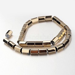 Electroplate Non-magnetic Synthetic Hematite Bead Strands&nbsp;G-F300-38B-06