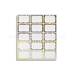 塩ビ自己粘着ステッカー  英語名粘着ラベル  長方形  カラフル  275x240x0.1mm&nbsp;DIY-WH20007-64G