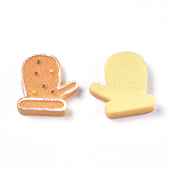 Christmas Theme Resin Cabochons&nbsp;RESI-CJC0001-37G
