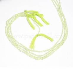 Natural Prehnite Bead Strands&nbsp;G-G914-2mm-10