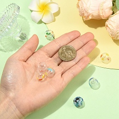 7Pcs 7 Colors Transparent Glass Beads&nbsp;GLAA-YW0005-59