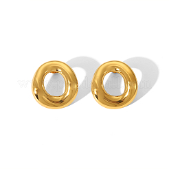 Simple 304 Stainless Steel Stud Earrings&nbsp;LS-RJ6246-2