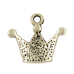 Tibetan Style Alloy Pendant Rhinestone Settings&nbsp;TIBEP-A368-AS-RS