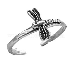 Dragonfly Brass Cuff Toe Rings for Women&nbsp;FS-WG18ABF-01
