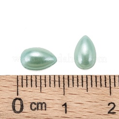 ABSプラスチックパール調カボション  ティアドロップ  ミックスカラー  8x5x2.5mm&nbsp;SACR-R749-8x5mm-M