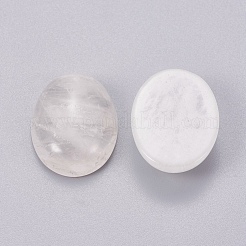 天然水晶カボション  ロッククリスタルカボション  オーバル  40x30mm&nbsp;G-I219-07D