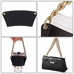 PU Leather Heat Resistant Reusable Cup Sleeve&nbsp;AJEW-WH0326-39B