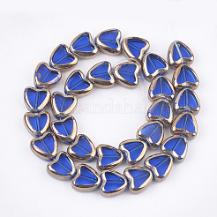 Electroplate Glass Beads Strands&nbsp;EGLA-S188-09C