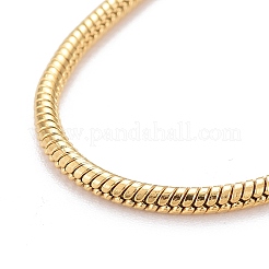 Adjustable 304 Stainless Steel Slider Bracelet/Bolo Bracelets Making&nbsp;X-BJEW-F412-04G