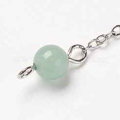 Chakra Natural Green Aventurine Dowsing Pendulums&nbsp;X-G-F516-01F