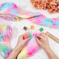 1.5M Fashion Faux Fur Trimming&nbsp;DIY-WH0304-971B