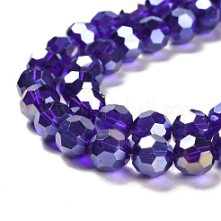 Transparent Glass Beads&nbsp;EGLA-A035-T10mm-B06