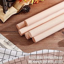 Beech Wood Sticks&nbsp;DIY-WH0325-96H