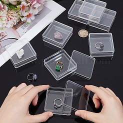 Square Acrylic Storage Boxes&nbsp;CON-WH0125-10A