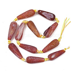 Natural Weathered Agate Beads Strands&nbsp;GG-T001-03
