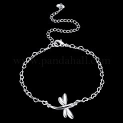Trendy Brass Charm Anklets&nbsp;AJEW-BB31030