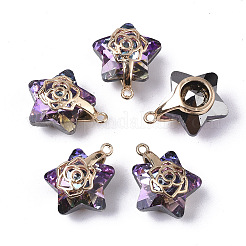 Electroplate Glass Pendants&nbsp;LS-X-EGLA-N005-003C