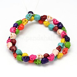 Dyed Synthetic Turquoise Bead Strands&nbsp;G-M145-07-B