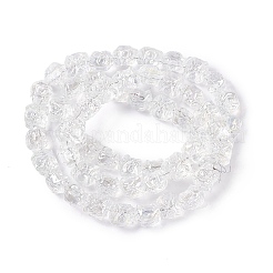 Transparent Electroplate Glass Beads&nbsp;X1-GLAA-P028-M