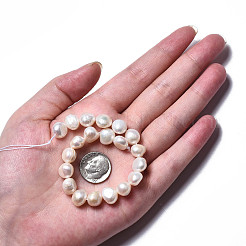 Natural Cultured Freshwater Pearl Beads Strands&nbsp;PEAR-N014-08A