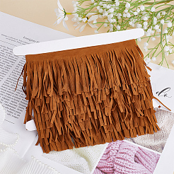 5 Yards Faux Suede Tassel Trimming&nbsp;DIY-GF0008-64