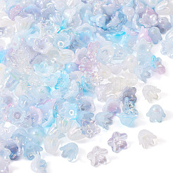 180Pcs 6 Styles Acrylic Bead Caps&nbsp;OACR-TA0004-44