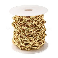 Rack Plating Brass Ring & Oval Link Chains&nbsp;KK-Q795-27