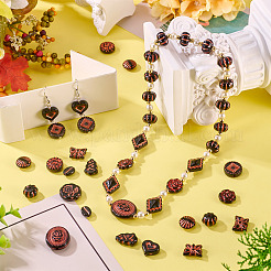 257Pcs Opaque Acrylic Beads&nbsp;OACR-TA0003-67