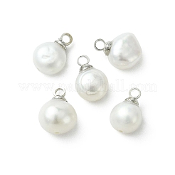 Natural Cultured Freshwater Pearl Pendants&nbsp;PALLOY-JF05325