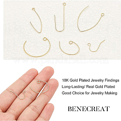 Brass Earring Hooks&nbsp;KK-BC0005-26