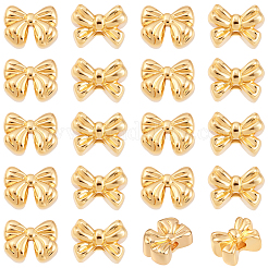 20Pcs 2 Styles Brass Beads&nbsp;KK-BBC0023-17