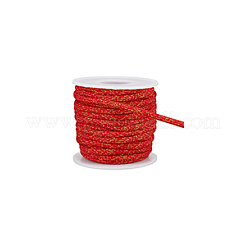 10 Yards Round Polyester Golde Metallic Cord&nbsp;OCOR-BC0007-51A